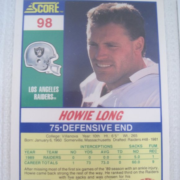 Lot of 7 Oakland Raiders NFL Player Cards - Picture 12 of 12